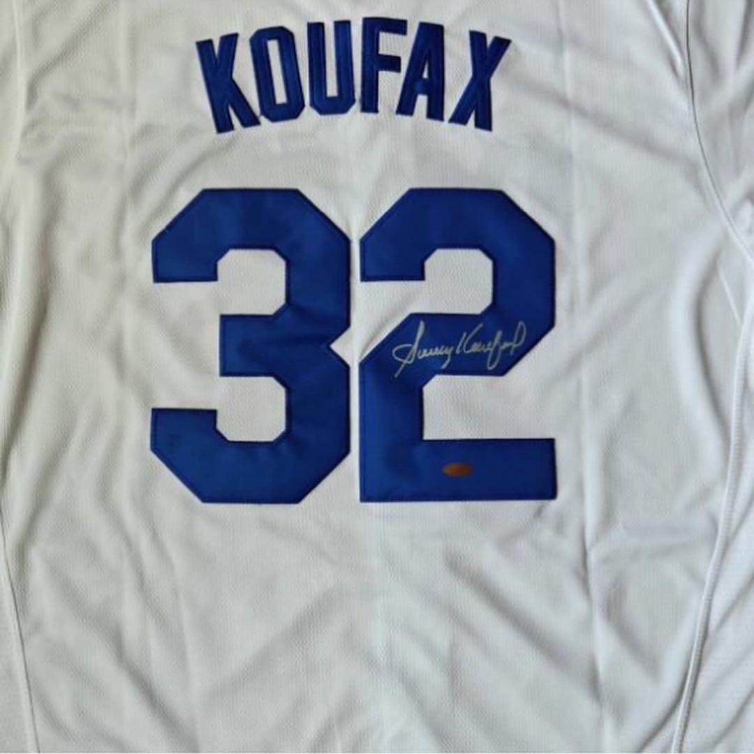 サンディ・コーファックス　ジャージ 直筆サイン入り　ドジャース 2026年最新】サンディ・コーファックスの人気アイテム - メルカリ