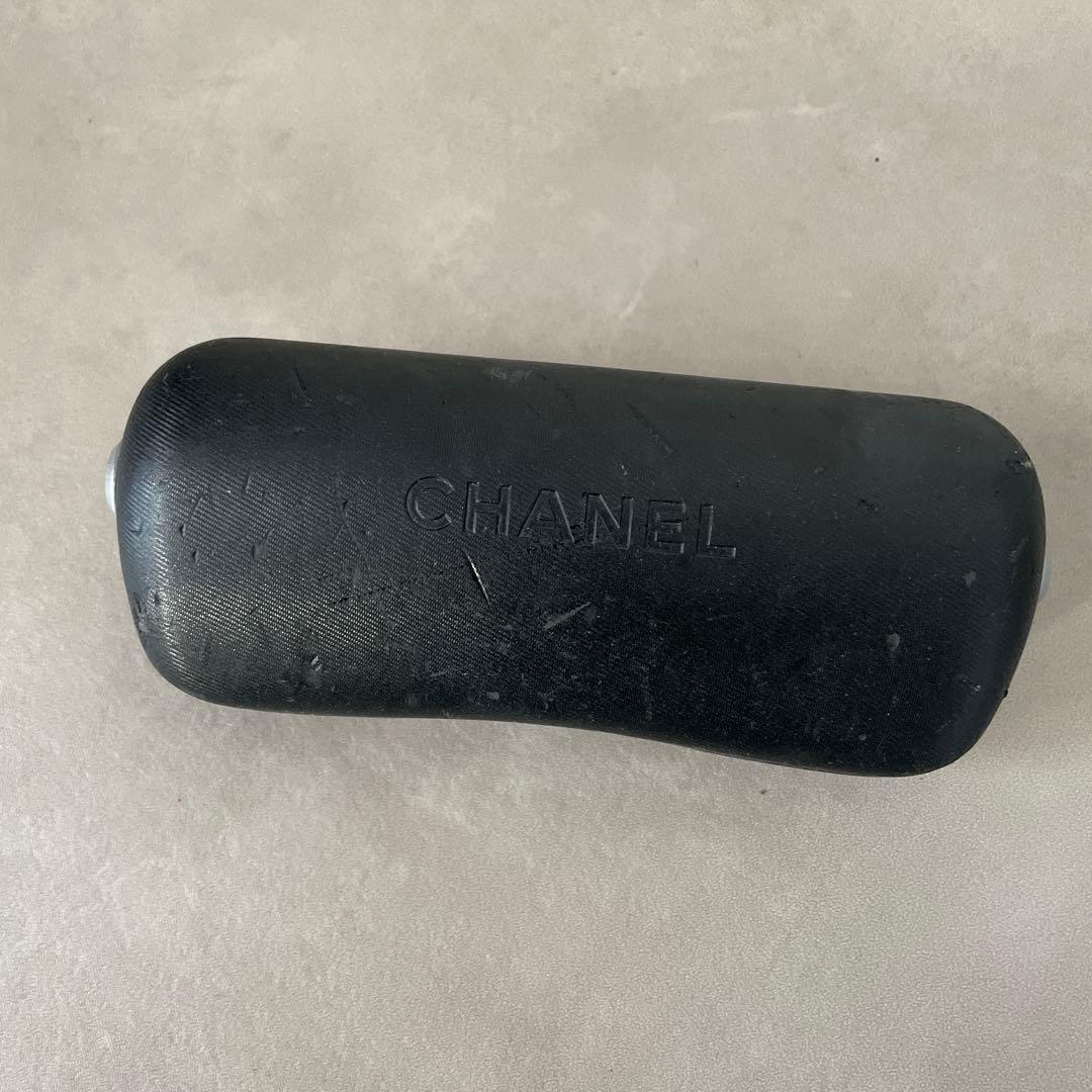 CHANEL メガネ 2101T サングラス ココマーク ハーフ リムレス 黒