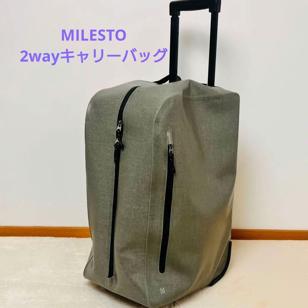 9/19迄値引✨ミレスト2wayキャリーバッグ　ボストン　グレー　男女兼用 楽天市場】【最大53倍 3/10迄】 ミレスト ボストンバッグ レディース