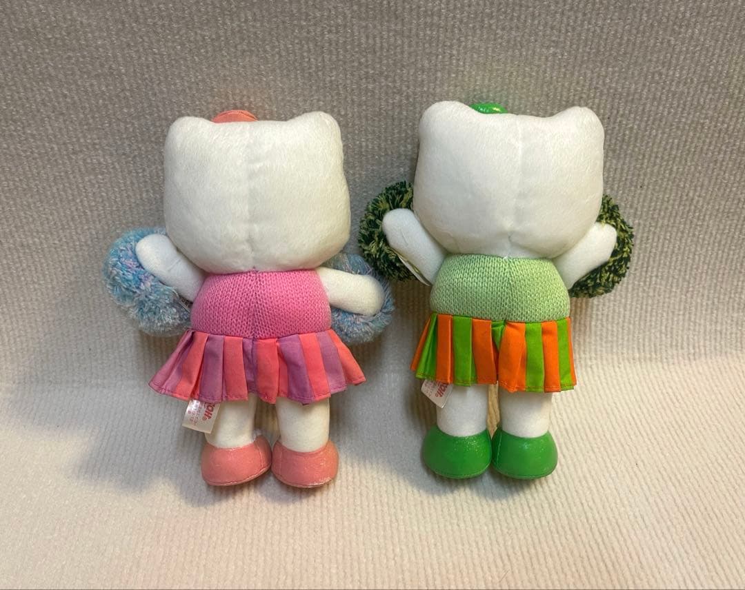 ユキ タグ付き☆激レア コスプレ チアガール 長脚 4体 ぬいぐるみ