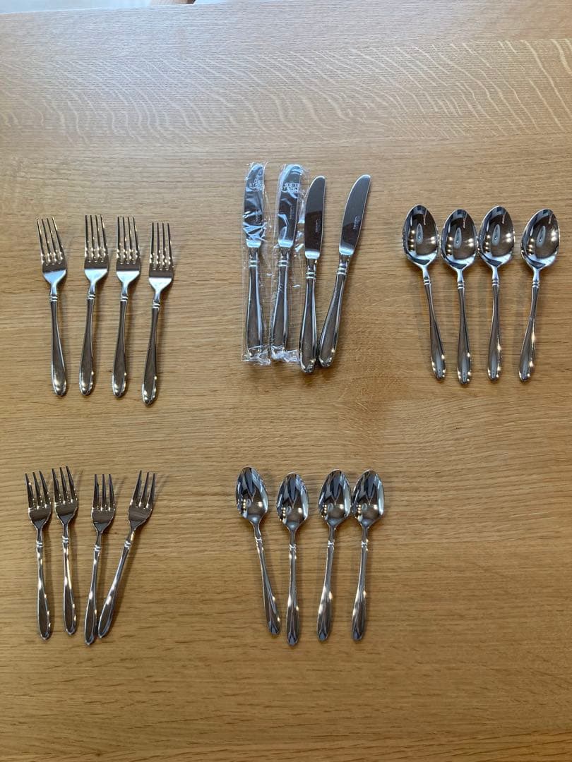 【お値下げ！】AZUMAアズマ　カトラリーセット Azuma (アズマ) カトラリーセット インペリアル 18-18 22本セット 未