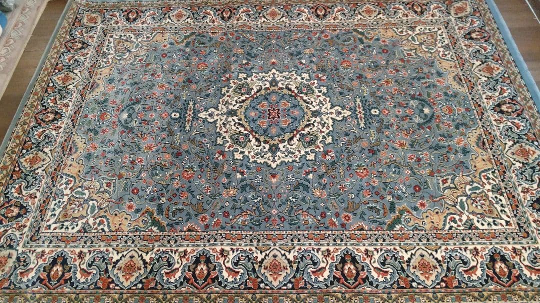 【未使用品】ベルギー製絨毯 サヤンサヤン ベルギー絨毯 玄関マット 室内 屋内 高級 感ある雰囲気