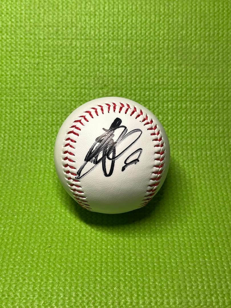 ソフトバンクホークス 柳田悠岐 直筆サインボール 2024 宮崎キャンプ球 宮崎キャンプ】 異例のギータ長時間となる即席サイン会‼️‼️後ろから