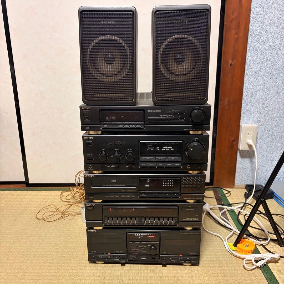 SONY LBT-V725 コンポ　スピーカー 【送料無料】 2026年最新】LBT-V725の人気アイテム - メルカリ