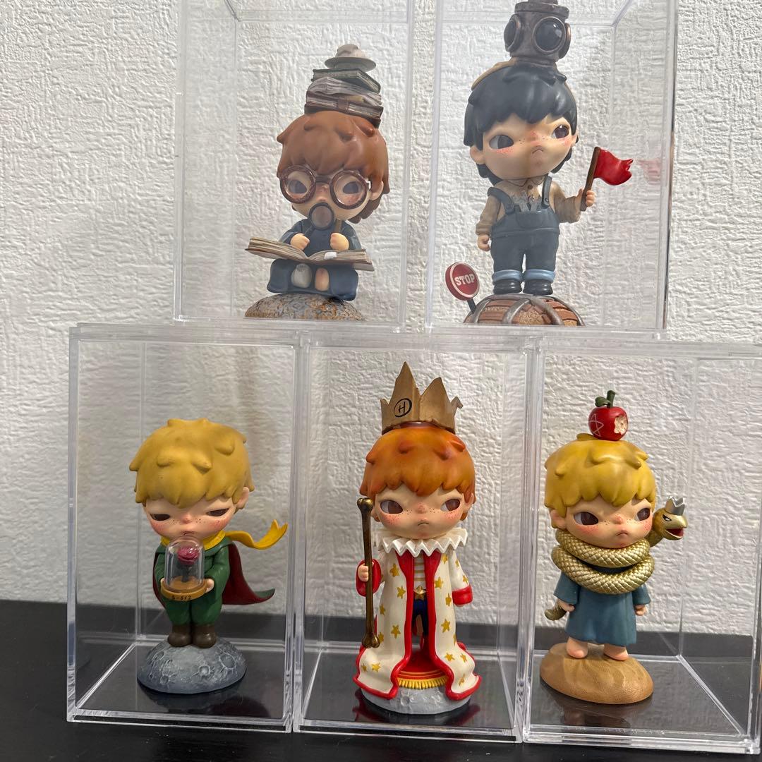 【値下げしました！】POPMART Hirono 星の王子さま　5点まとめ売り Hirono × 星の王子さま シリーズ ⭐🌹 HIRONO（ヒロノ）と、『星の王子