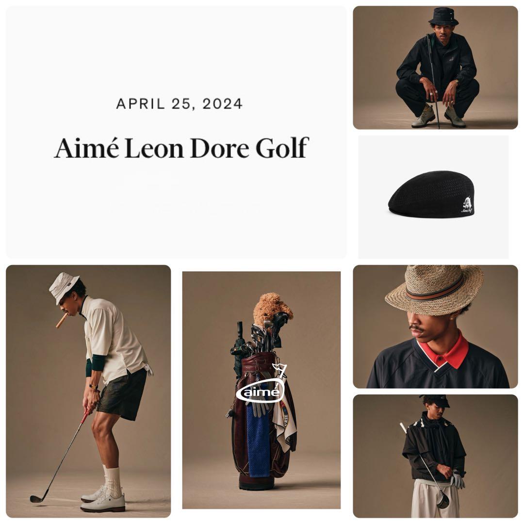 希少・完売品】24ss エメレオンドレ ゴルフ メッシュ ハンチング