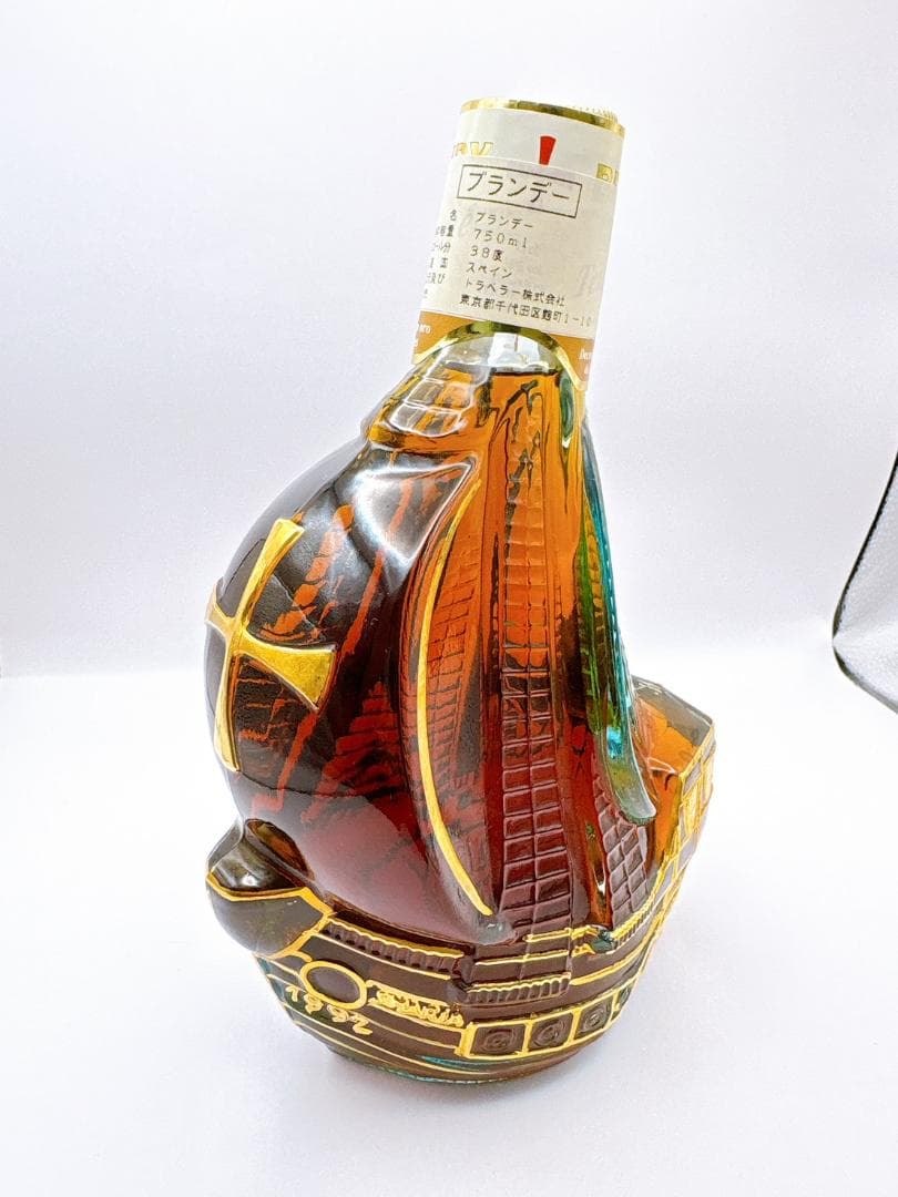 未開栓古酒 テイシェネ ブランデー 帆船型ボトル 750ml Teichenne