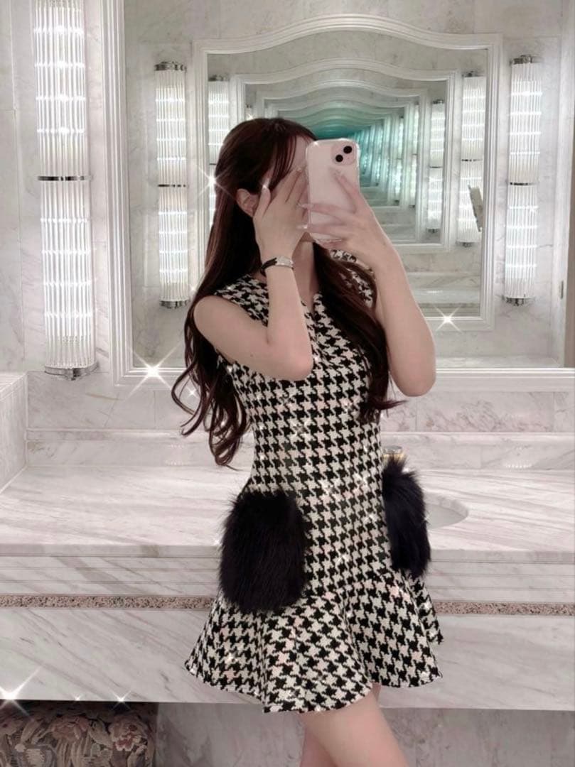 ♡ ワンピース2点 GeeRA（ジーラ） ワンピース 「S-XL展開」ハーフジップビスチェ