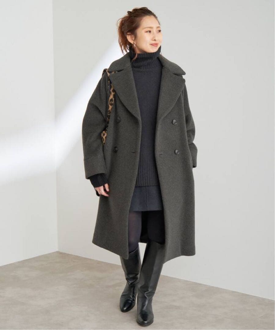 【なべ】【美品】TICCA テントコート　グレー　2024AW TICCA 2024AW ジャーナルスタンダード別注 テントコート グレー - メルカリ