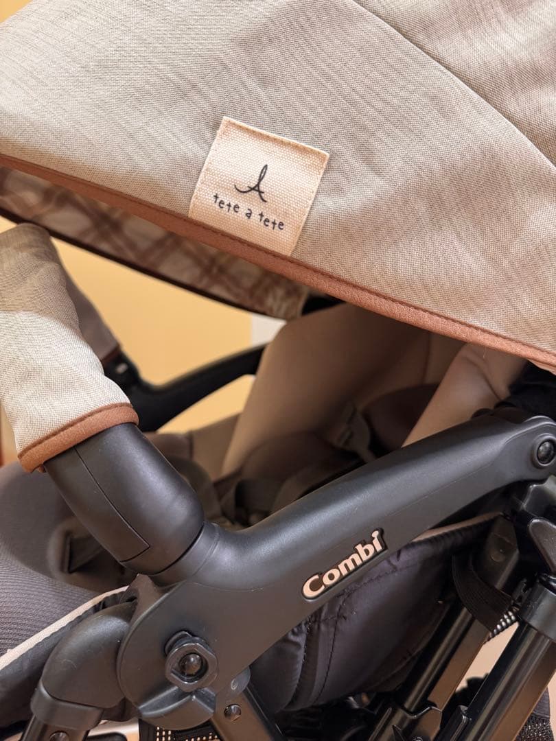 ベビーカー　スゴカルα4キャス　compactエッグショック　テータテート