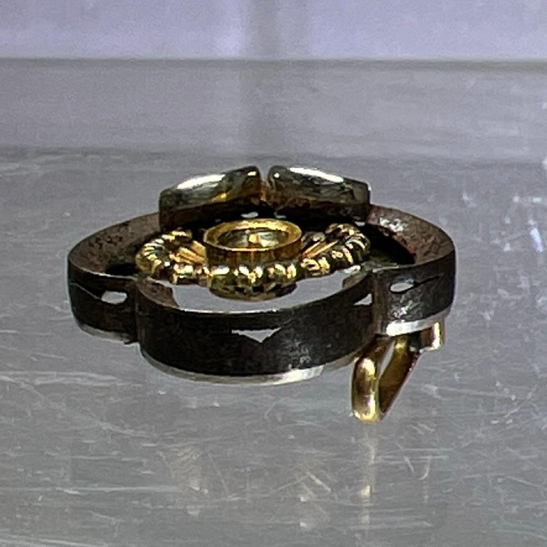 極上金工　ブラックオパール細工　アクセサリー　3.1g 東里8-0128☆2F