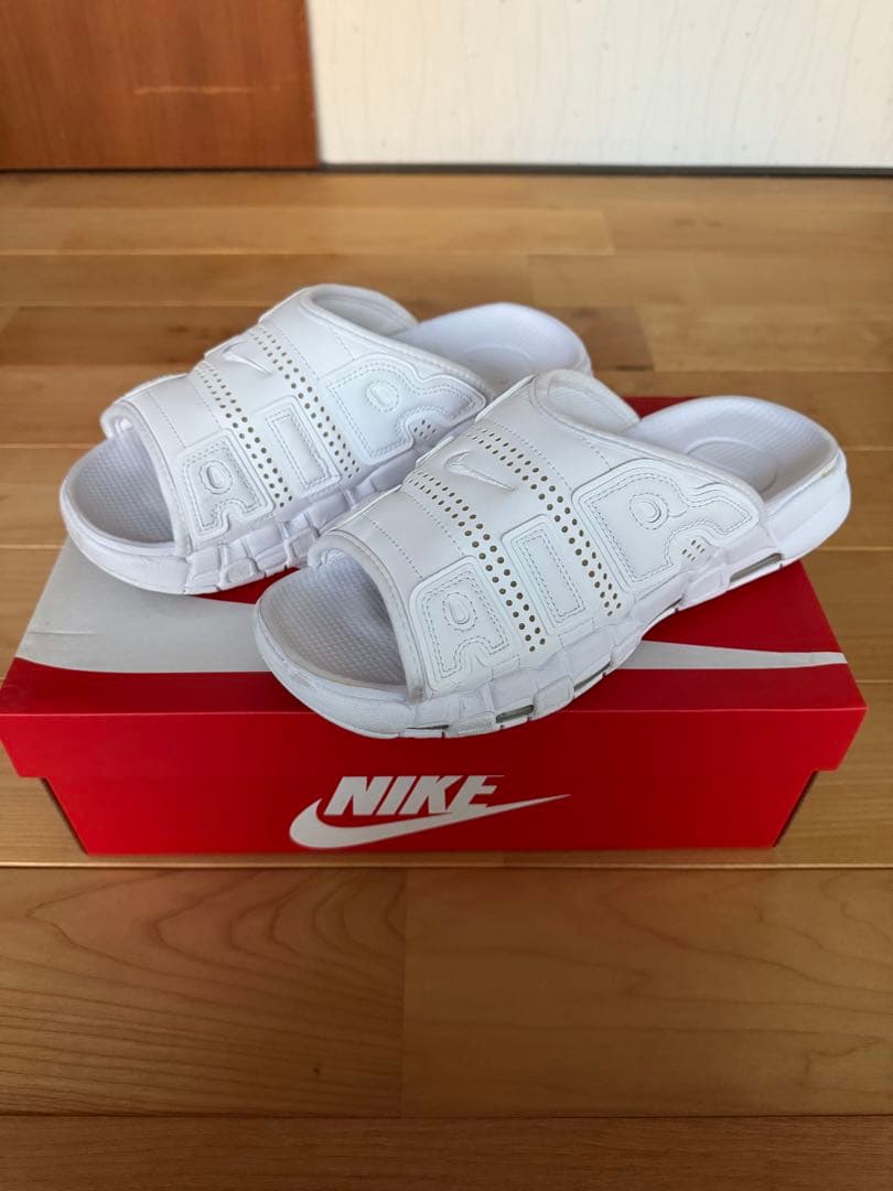 NIKE エア モアアップテンポ スライド スポーツサンダル　【28cm】 NIKE（ナイキ） NIKE AIR MORE UPTEMPO SLIDE エア モアアップテンポ