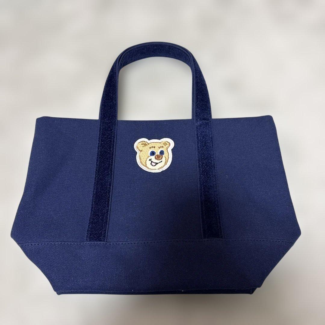 FEILER ワッペントートバッグ オールドテディ ネイビー - メルカリ