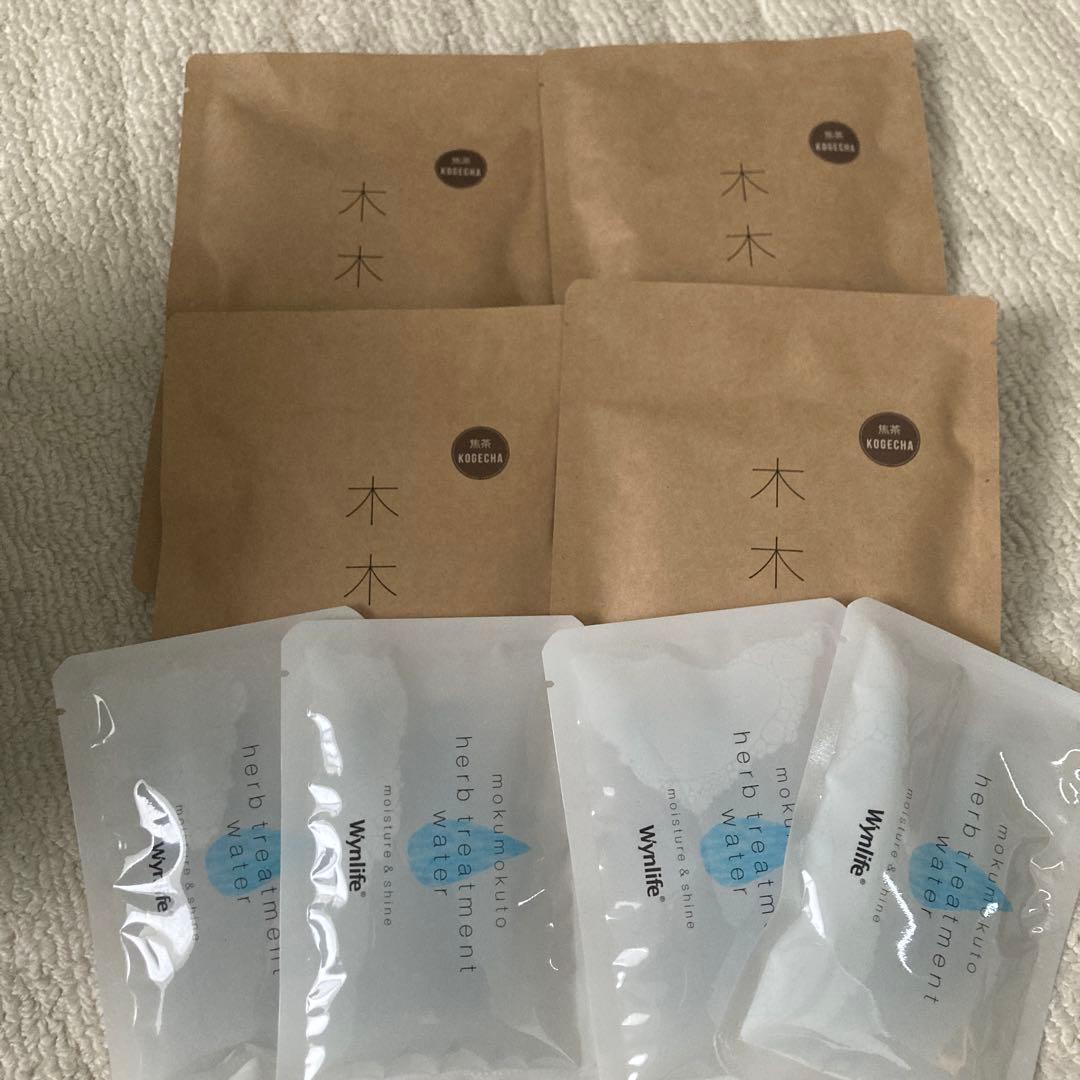 mokumokuto 染毛料　カラー　焦茶 4個入り soukai_4904651180011