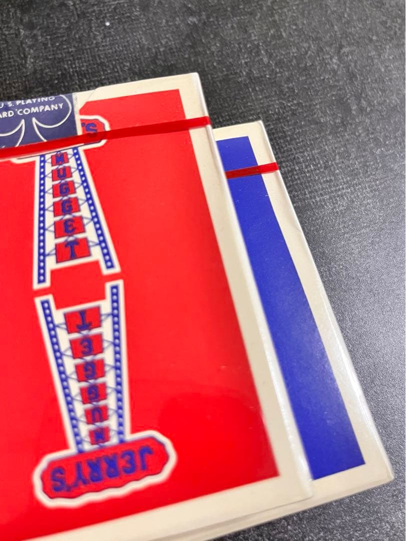 Jerry's nugget 本物 赤青1個づつ ジェリーズナゲット トランプ - メルカリ