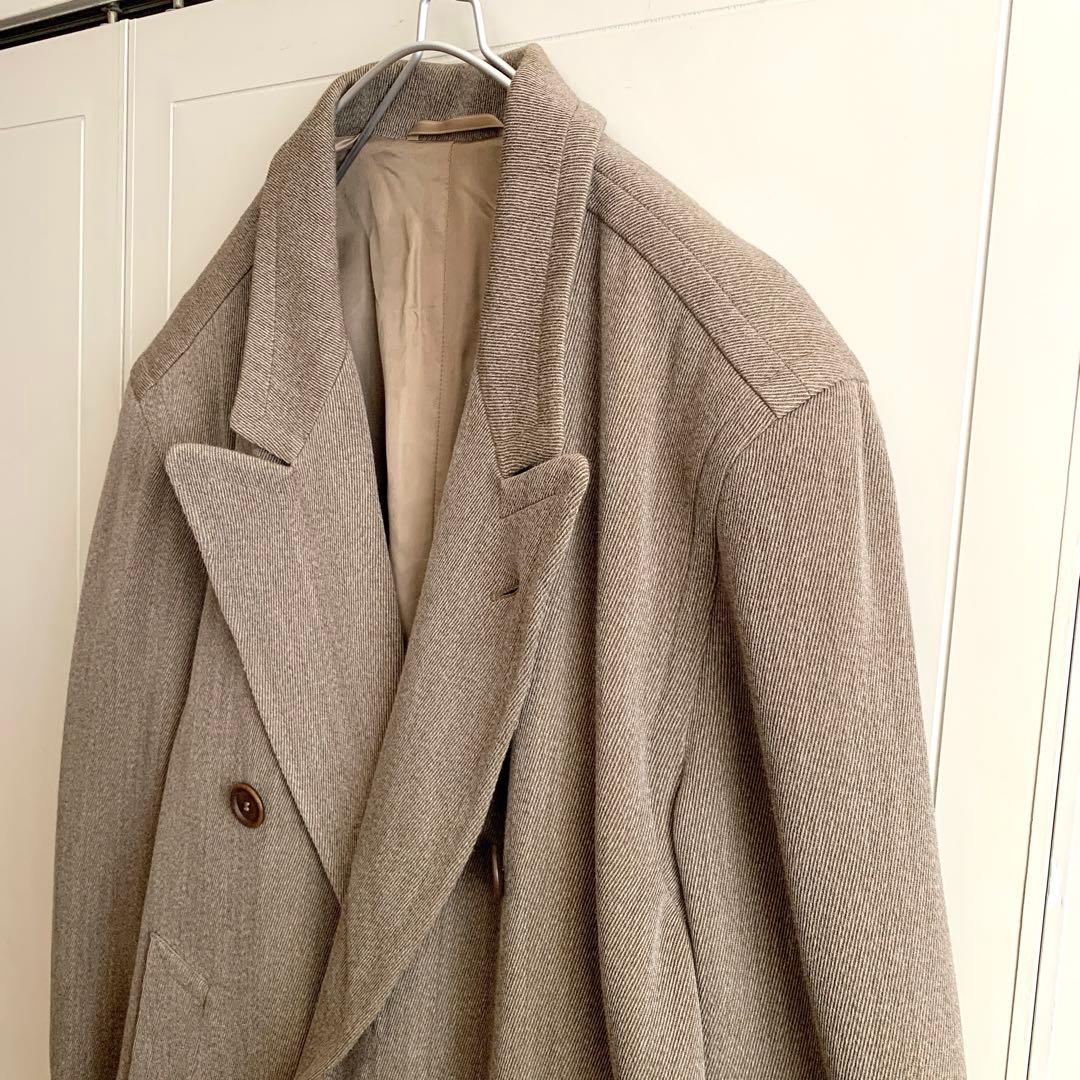 ryoooooo様 HUGO BOSS ヒューゴボス ダブルチェスターコート - メルカリ
