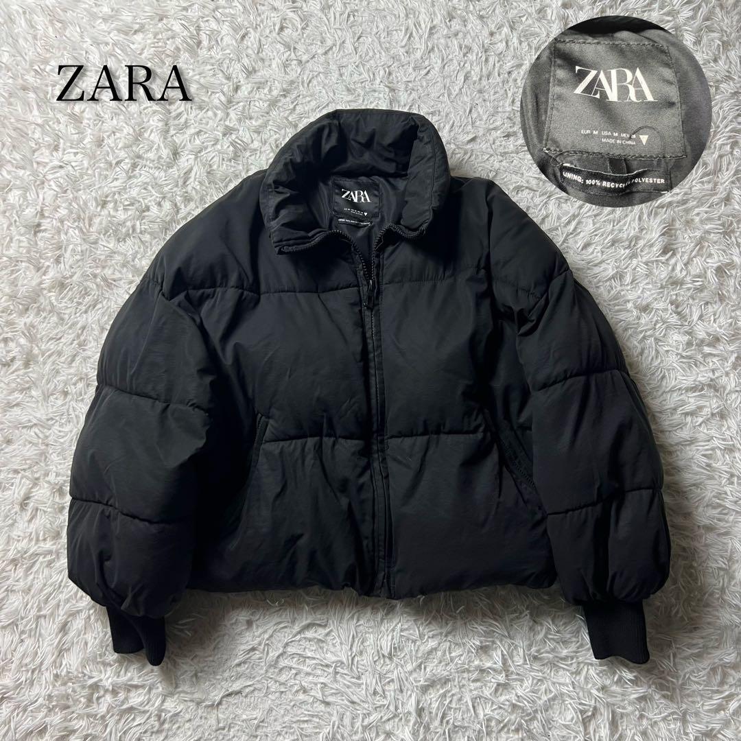 ZARA レディース ダウンジャケット パフジャケット Mサイズ 肉厚