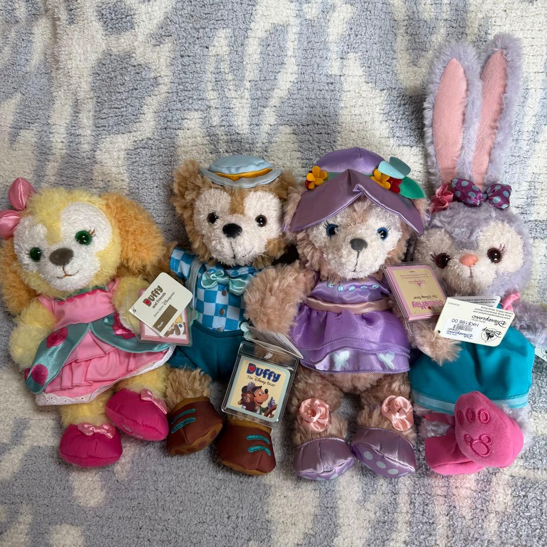 香港ディズニー　ぬいぐるみSSセット 香港ディズニー新商品🇭🇰 ダッフィー&フレンズ 2024年中秋節シリーズ