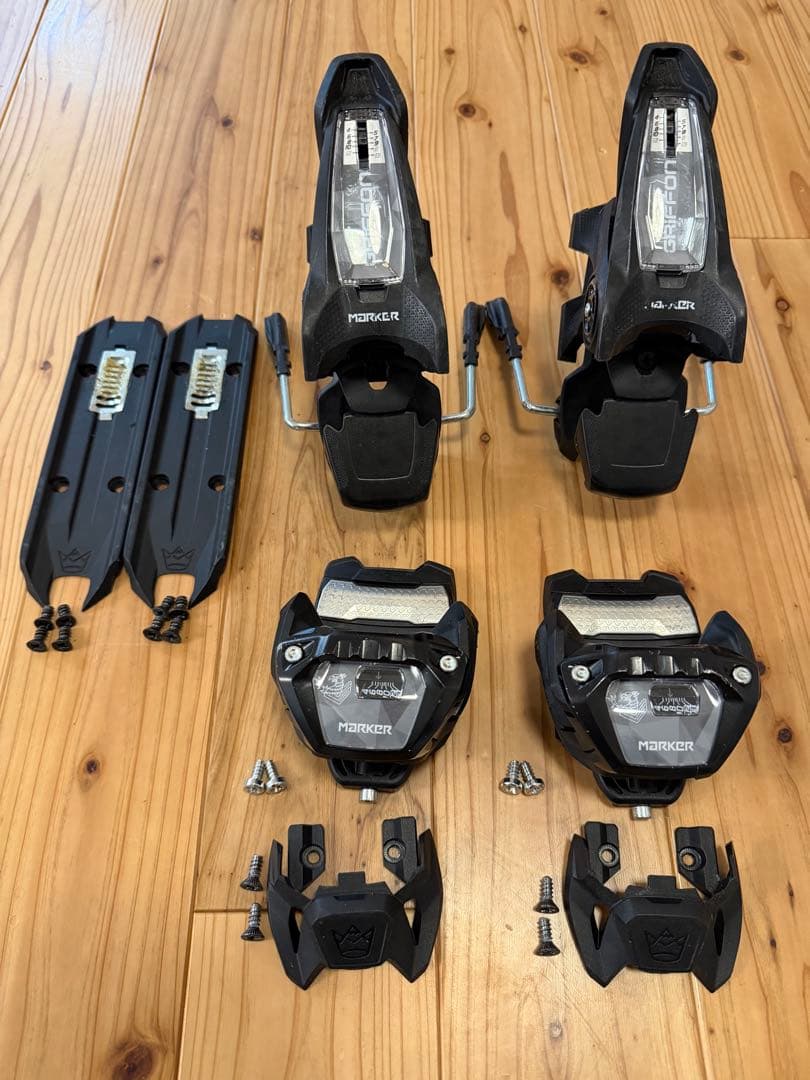 マーカー　グリフォン13ID ブレーキ100mm ビンディング マーカー ビンディング GRIFFON 13 ID ブラック×イエロー MARKER