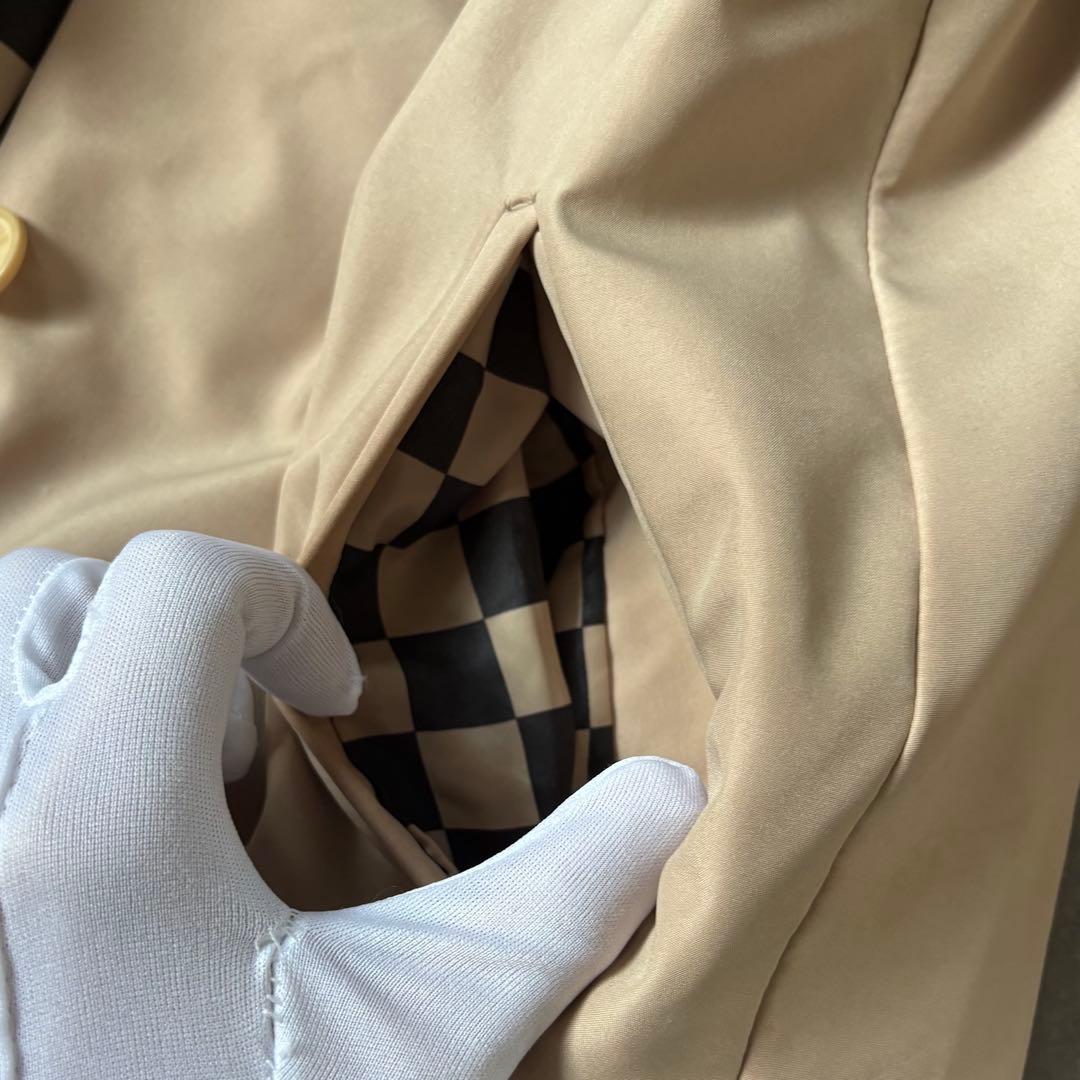 圧倒的存在感❗️】ルイ・ヴィトン ダミエ コート 裏地総柄 L - メルカリ