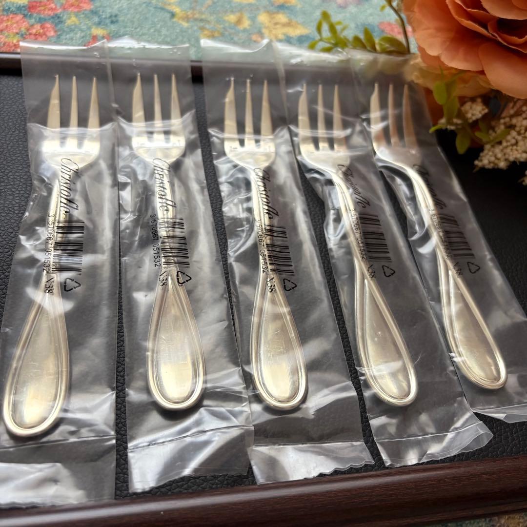 未使用未開封クリストフル　ギャレア　ケーキフォーク5点 楽天市場】【P10倍・クーポン】クリストフル マルリー 0038 ケーキ