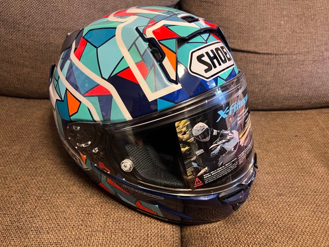 SHOEI X-FIFTEEN バルセロナ　未使用品 X-15 MM93 廃盤 SHOEI X-FIFTEEN バルセロナ 未使用品 X-15 MM93 廃盤 SHOEI X-FIFTEEN