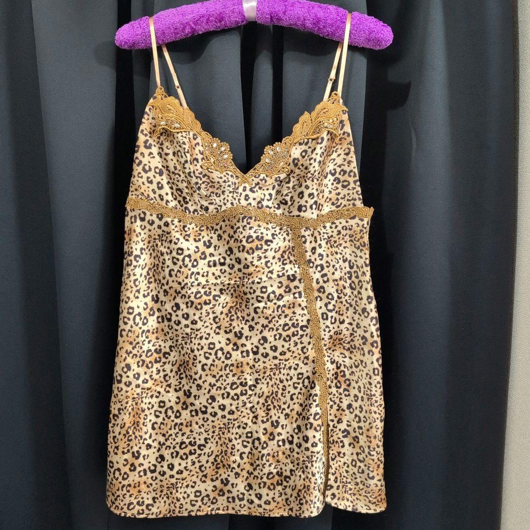 新品　サルート　ヒョウ柄　キャミソールL　レア 新品 サルート ヒョウ柄 キャミソールL レア - メルカリ