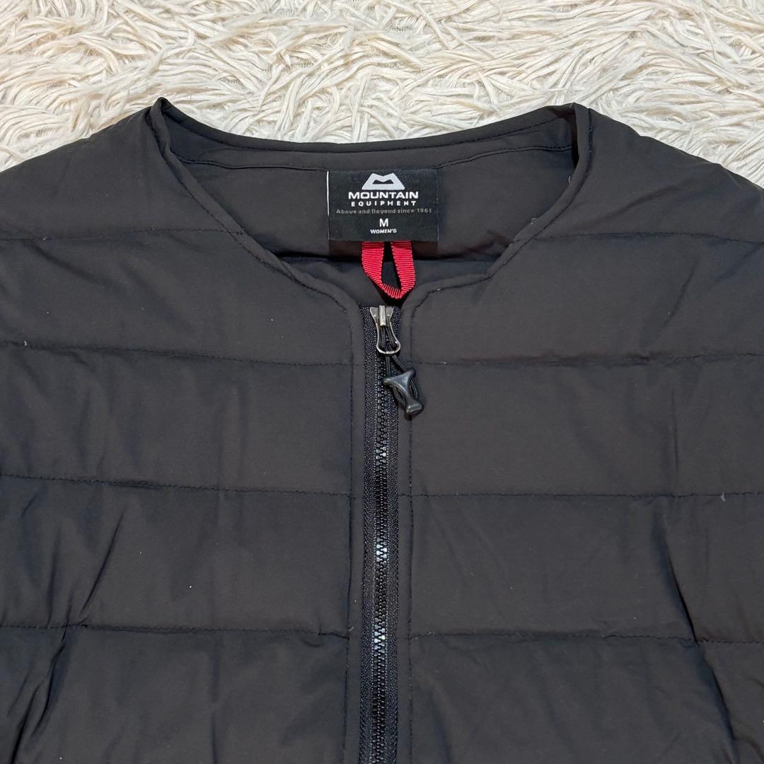美品 マウンテンイクイップメント ダウンカーディガン ストレッチ