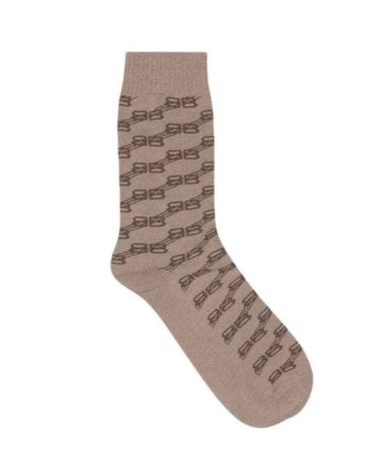 新品未使用/BALENCIAGA ソックス ホワイト の メンズ Balenciaga ソックス | Balenciaga JP (バレンシアガ）