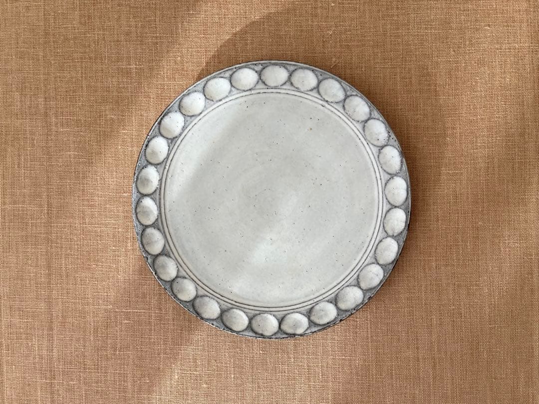 林さとみさん　丸そぎ皿