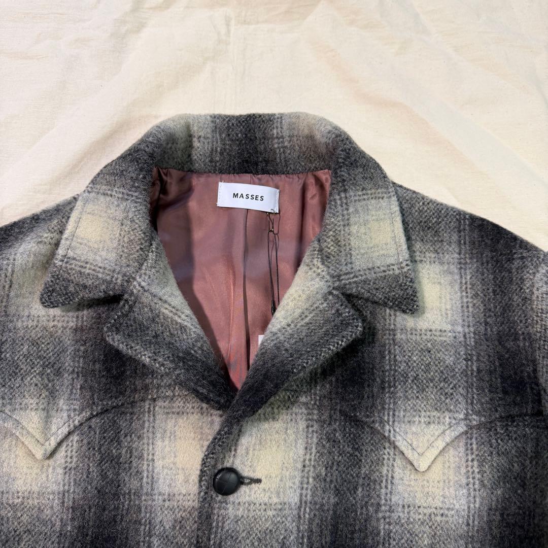 25AW MASSES マシス SHADOW CPO JKT ウエスタンコートL