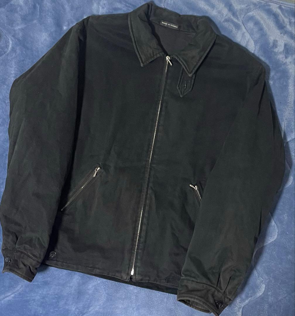 90s agnes b. ブルゾン フランス製 人気『agnes b homme』 90sフランス製ウール八の字ZIP中綿ブルゾン