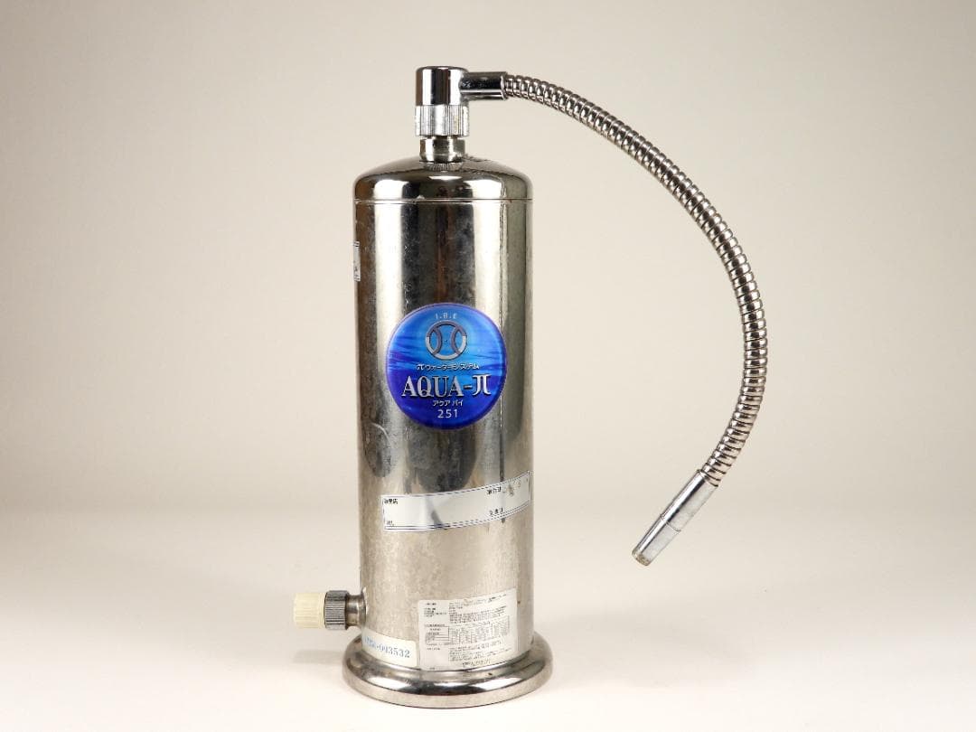 【ぽぽ 】AQUAアクアパイ家庭用浄水器 AQUA-π251：浄水器 | アイビーイー・テクノ株式会社