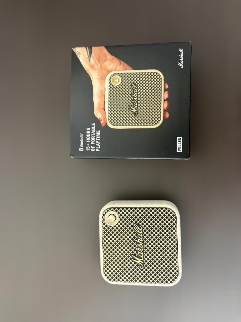 Marshall WILLEN ワイヤレススピーカー ホワイト 楽天市場】【レビューでプレゼント】WILLEN ポータブル スピーカー