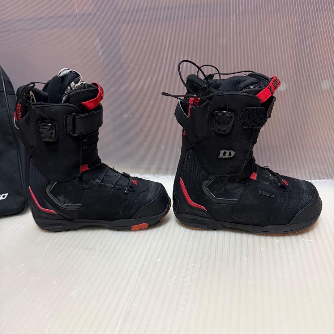 送料無料　ディーラックス　スノーボードブーツ ID 25.5cm ケース付き