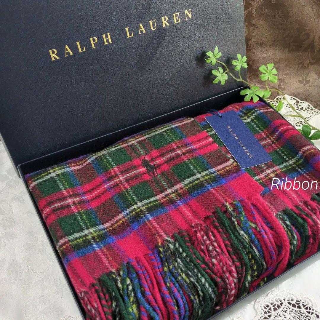 ✨新品✨RALPH LAURENラルフ ローレンブランケットひざ掛けストール