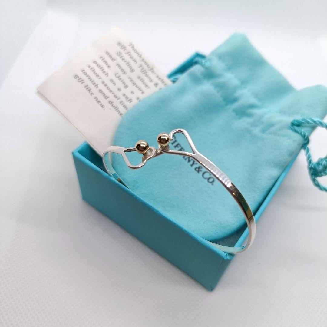 美品✨️ ティファニー ラブノット ブレスレット ゴールド シルバー