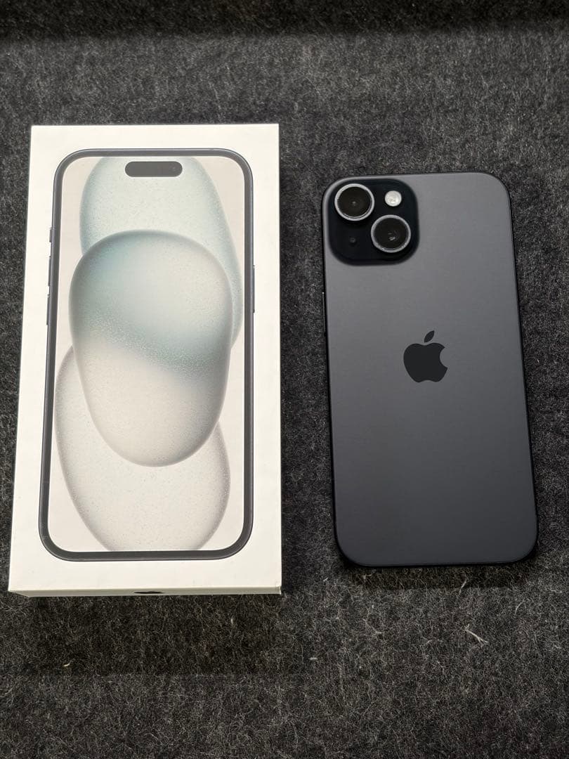 は*る様 iPhone15 256GB ブラック SIMフリー [MTMN3J/ iPhone ☆Appleストア版 国内正規SIMフリー iPhone15 256GB ブラック