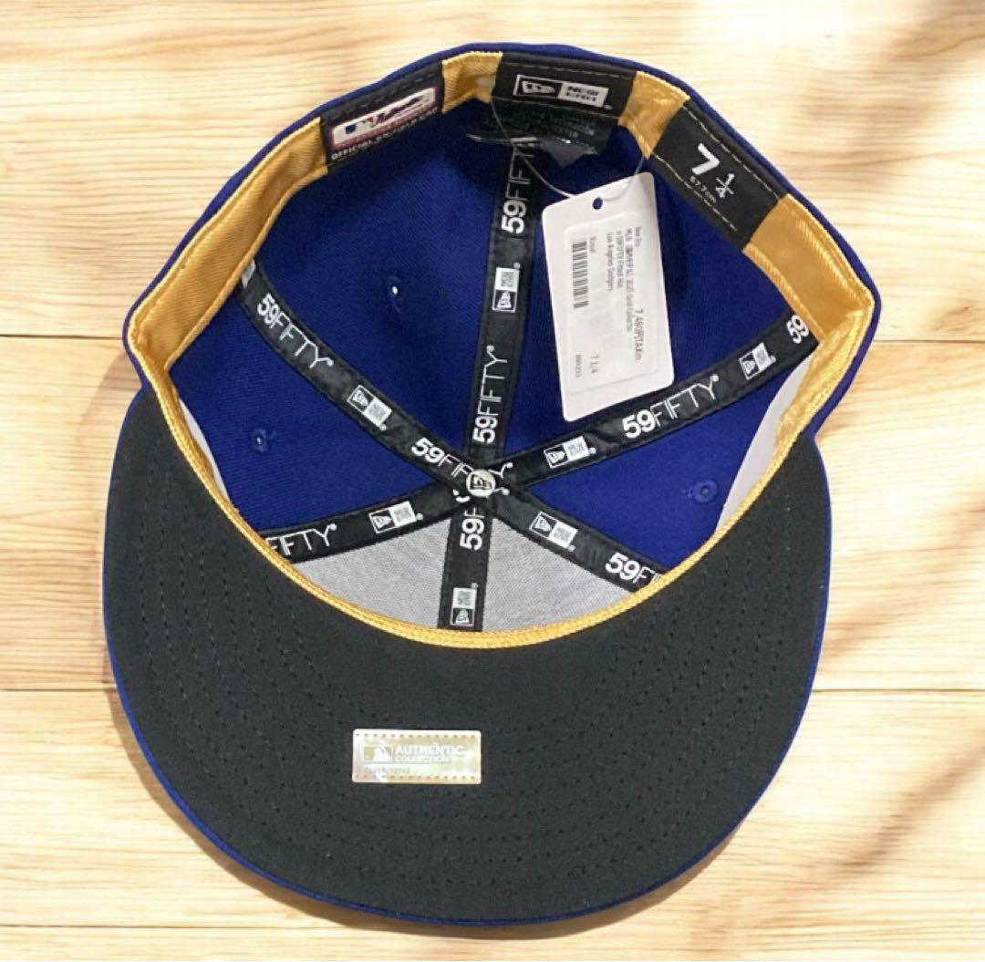 タグ付 ドジャース 2025 ゴールドコレクション 59FIFTY 7 1/4 - メルカリ