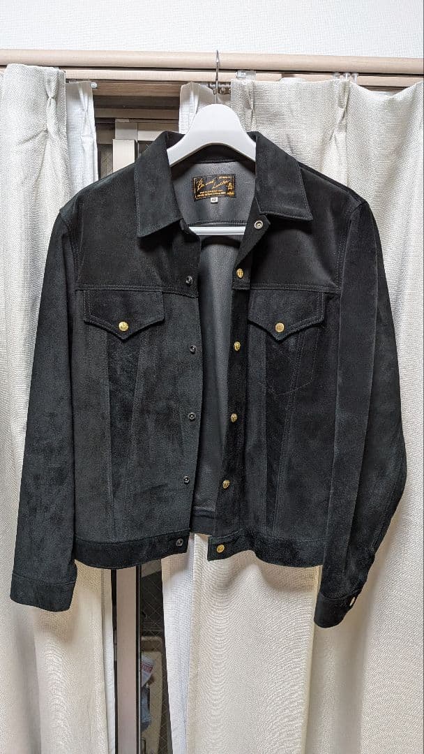 boncoura 3rd スエードトラッカージャケット BONCOURA 22AW “3rd JACKET BLACKSUEDE” | ARCH TOKYO