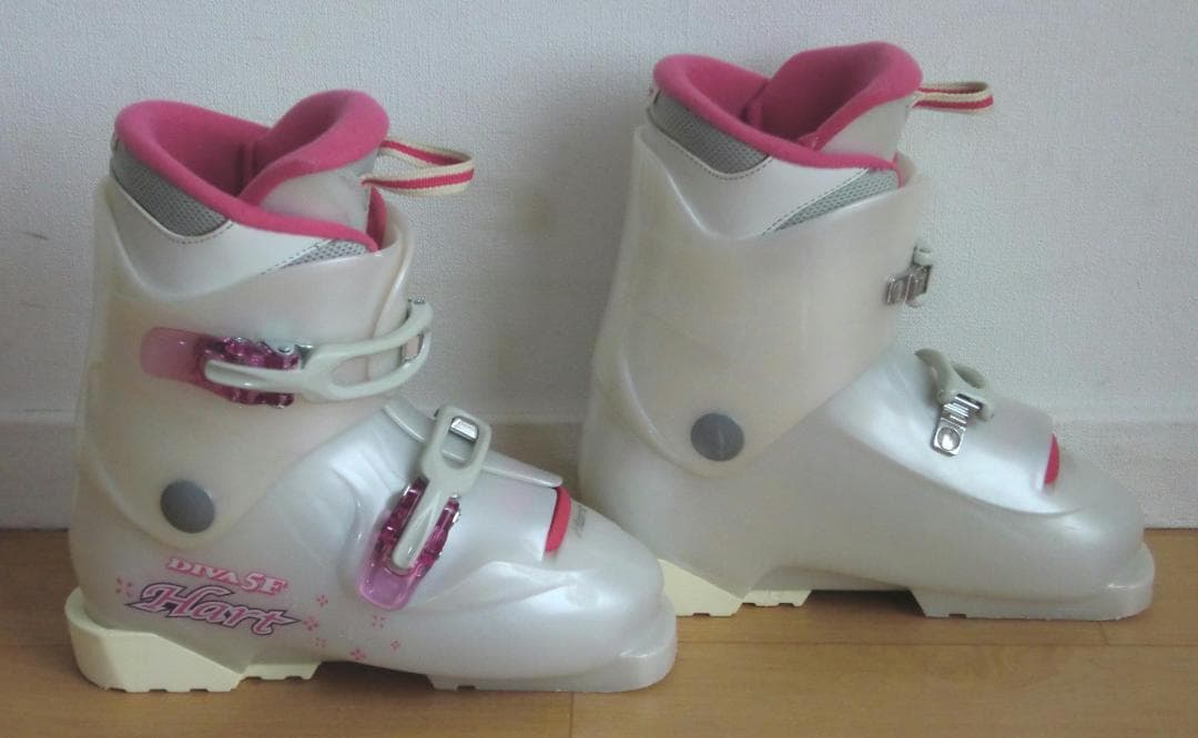 □□送料無料□KAZAMA□子供用スキー4点セット□126/23□WAX済