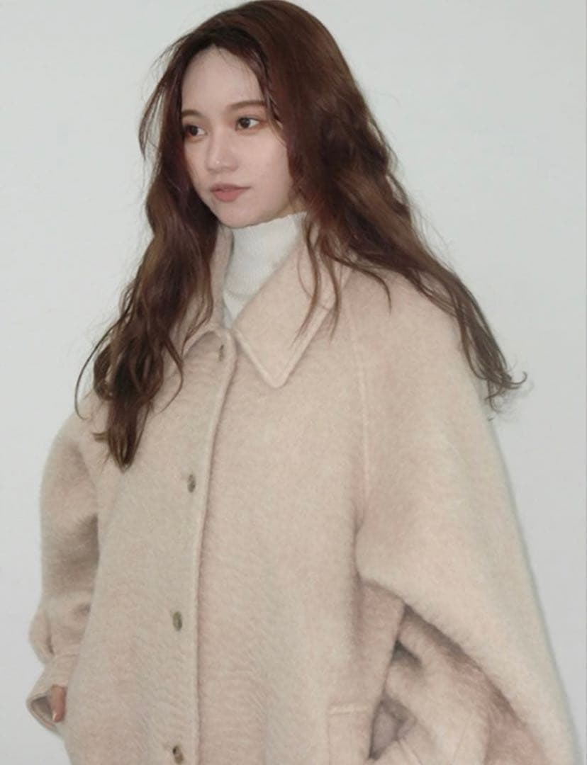 CHAROLラグランスリーブシャギーロングコート CHAROL（シャロル）の「ラグランスリーブシャギーロングコート（その他