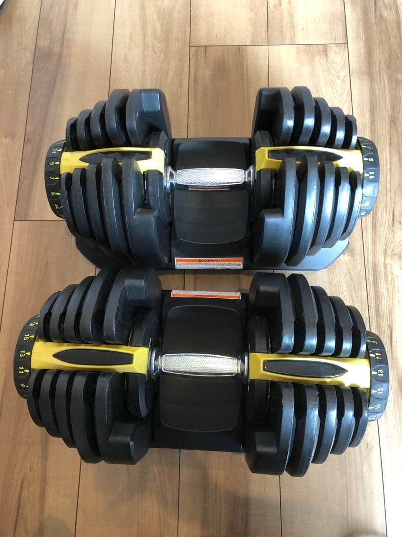 10/18限定値下げ！【美品】可変式ダンベル 40kg ② ※2個セットでの販売 TOP FILM ダンベル 可変式 40kg 40キロ 2個セット 可変式ダンベル 40kg