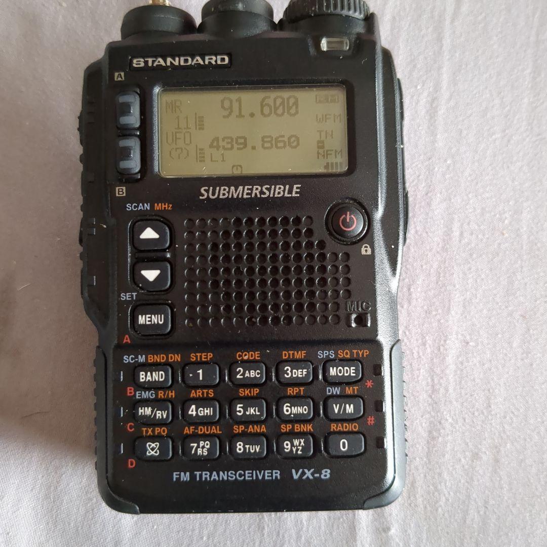 スタンダー VX-8D 50/144/430MHz トリプルバンド ５W 点検済