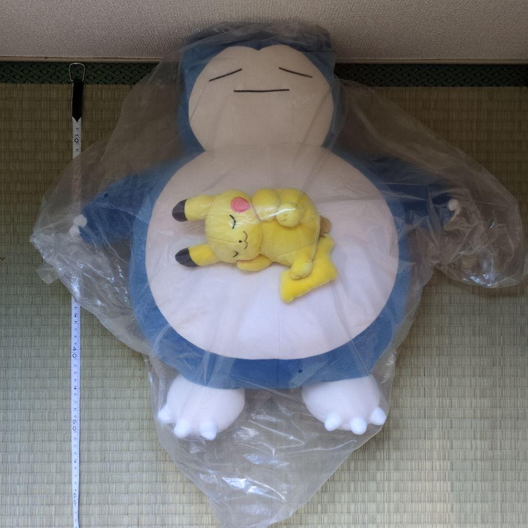もっちりぬいぐるみ Pokémon Sleep おやすみ カビゴン&ピカチュウ もっちりぬいぐるみ Pokémon Sleep おやすみカビゴン&ピカチュウ