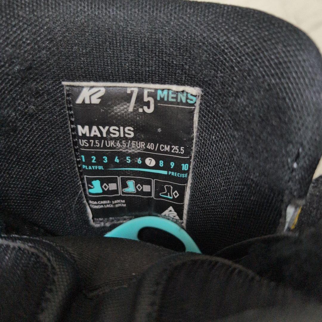 スノーボードブーツ　K2 MAYSIS 25.5cm(ばんさん専用)