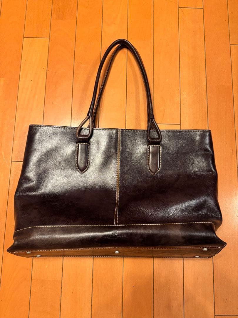 サムソナイト　デュモンクス　ダークブラウン レザー トートバッグ サムソナイト・ブラックレーベル‐デュモンクス スペシャルサイト