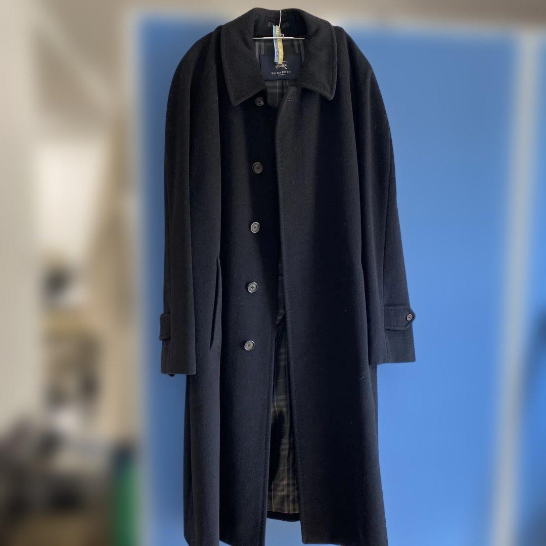 Burberry ブラック ステンカラーコート 中古・古着通販】BURBERRY BLACK LABEL (バーバリーブラックレーベル