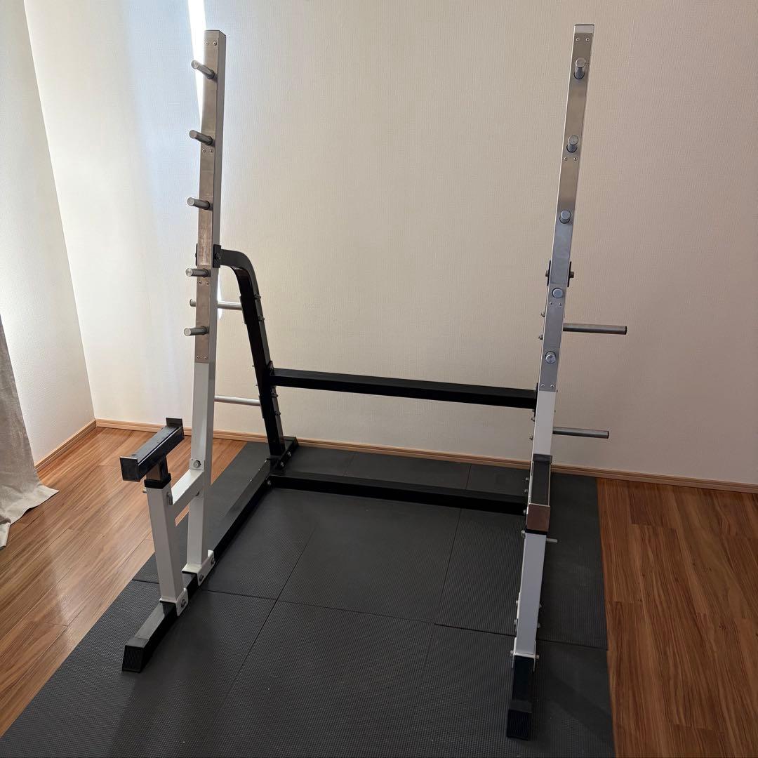 【アイロテック】 パワースクワットラック ベンチプレス 引取可 楽天市場】IROTEC（アイロテック）NEWパワースクワットラックV2 / 筋