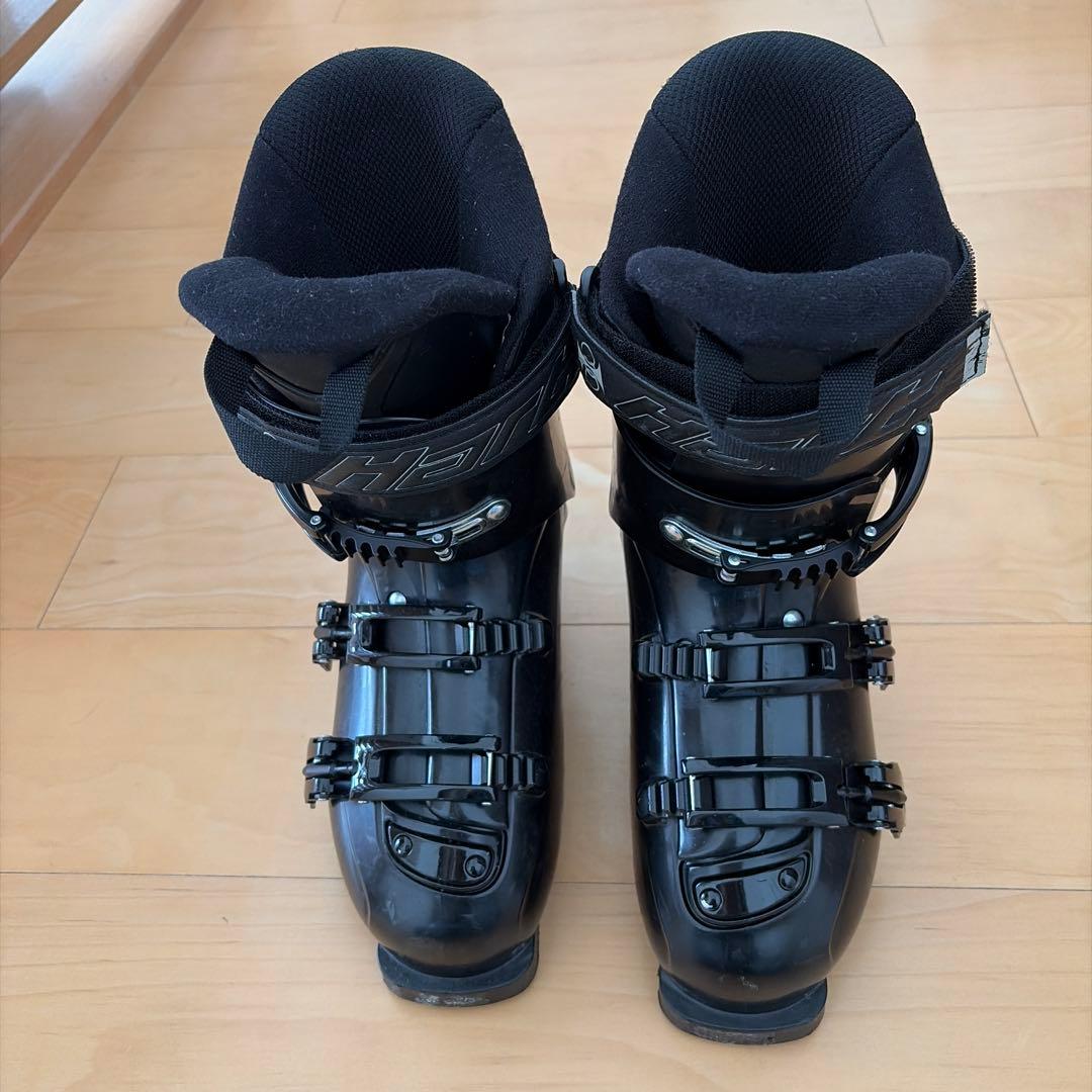 Hart スキーブーツ　25.5センチ　黒 Hart（ハート） QUEST メンズ スキーブーツ ブラック×イエロー 【わけ